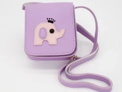 Kisme Taschen Und Körbe>Tache Elefant, flieder