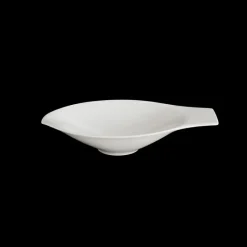 Dibbern Weiß>Tapas Schale oval 13,5 cm Asia Line Weiss Fine Bon