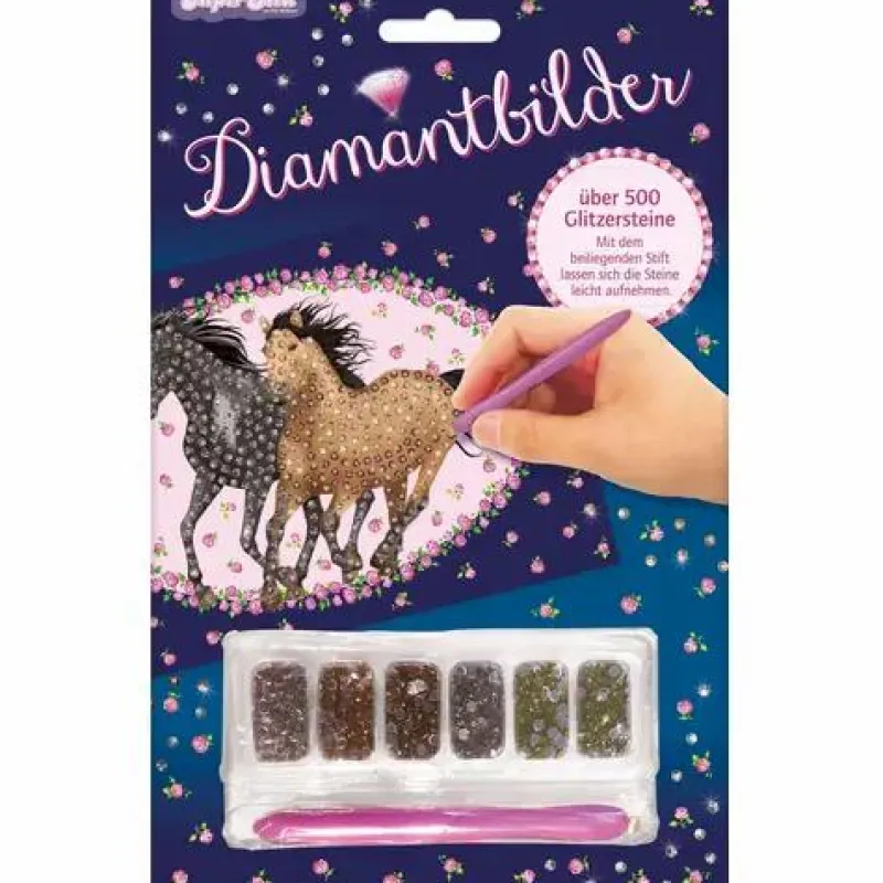 Mauder Verlag Basteln>TapirElla Diamantbilder Pferde