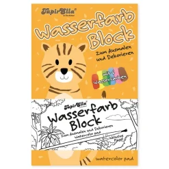 Mauder Verlag Malen Und Zeichnen>Tapirella Magischer Malblock, Tiger