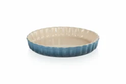Le Creuset Tarte- Und Quicheformen, Crême Brulée>Tarteform 28 cm Deep Teal