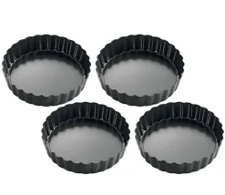 Küchenprofi Auflauf>Tarteletteformen rund, 4er-Set