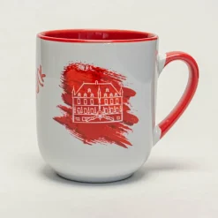 Desvario Henkelbecher>Tasse Curved Osnabrück Rathaus scratch rot