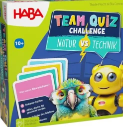 Haba Familien- Und Gesellschaftsspiele>Team Quiz Challenge – Natur vs. Technik
