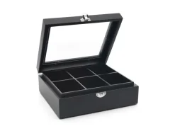 Bredemeijer GmbH Teezubereitung>Teedose 6 Fächer schwarz