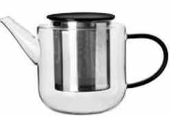 Asa Selection Farbe>Teekanne, mit Schwarzem Henkel/Deckel 1,1 L