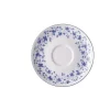 Rosenthal Farbe>Tee-Untertasse, 15 cm, Form 1382 / Blaublüten (Arz