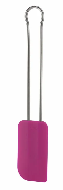 Rösle Backzubehör>Teigschaber breit pink 26cm