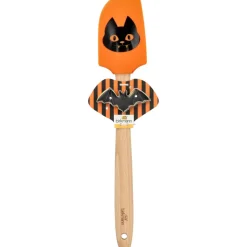 Birkmann Backzubehör>Teigschaber Halloweenkatze mit Ausstecher