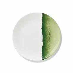 Dibbern Farbe>Teller flach 24 cm Silhouette Khaki Fine Bone Chin