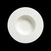 Dibbern Weiß>Teller tief breiter Rand 26 cm 0,40 l Pure Weiss F
