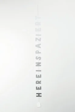 Räder Wand- Und Fensterdekoration>Textkette „Hereinspaziert", L 123 Cm