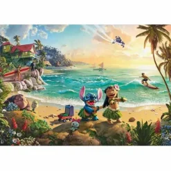 Schmidt Spiele Kinderpuzzle>Thomas Kinkade: Disney Lilo & Stitch - Puzzle 200