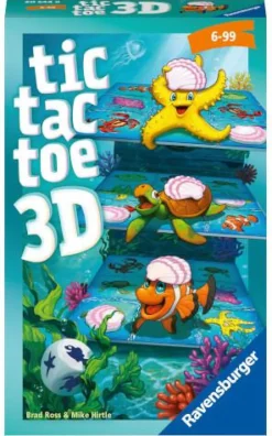Ravensburger Kinderspiele>Tic Tac Toe 3D - Mitbringspiel