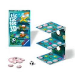 Ravensburger Kinderspiele>Tic Tac Toe 3D - Mitbringspiel