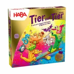 Haba Familien- Und Gesellschaftsspiele>Tier Auf Tier Deluxe 20 Jahre Edition
