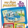 Ravensburger Kleinkindpuzzle|Spielen>Tiere im Einsatz - Puzzle 3x6 Teile