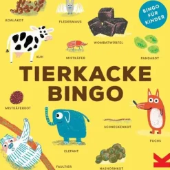 Vedes Familien- Und Gesellschaftsspiele>Tierkacke Bingo