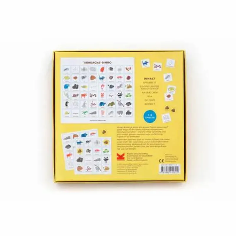 Vedes Familien- Und Gesellschaftsspiele>Tierkacke Bingo