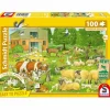 Schmidt Spiele Kinderpuzzle>Tierkinder Auf Dem Bauernhof 100 Teile