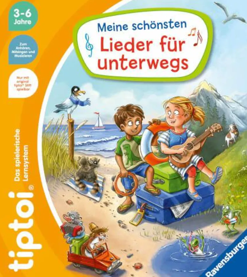 Ravensburger Interaktive Lernspiele>tiptoi®: Meine schönsten Lieder für Unterwegs