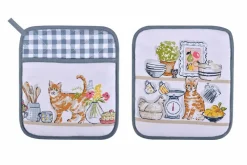 Ulster Weavers Küchentextilien>Topflappen "Pantry Cats"