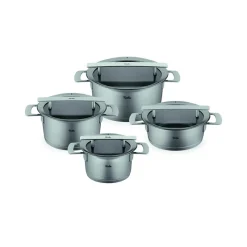 Fissler Töpfe Edelstahl>Topf-Set Phi Collection 5tlg