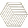 Zone Zubehör Und Ersatzteile>Topfuntersetzer Hexagon Warm Grey