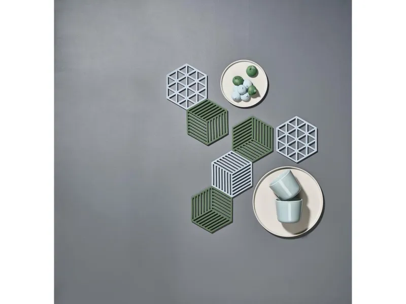 Zone Zubehör Und Ersatzteile>Topfuntersetzer Triangles Sky