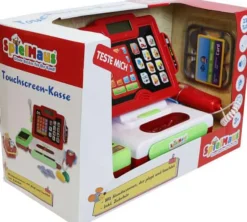 SpielMaus Kaufladen Und Spielküche>Touchscreen-Kasse mit Zubehör