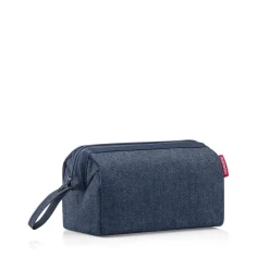 Reisenthel Kulturbeutel>Travelcosmetic Herringbone Dark Blue Kosmetiktasch