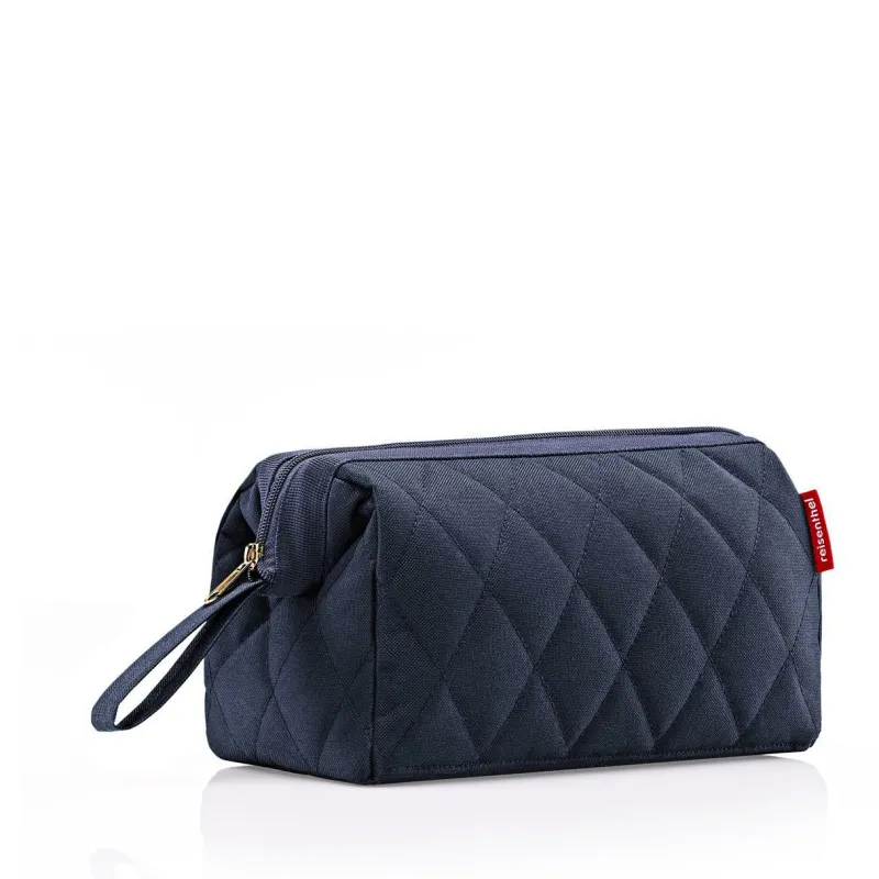 Reisenthel Kulturbeutel>Travelcosmetic rhombus midnight gold Kosmetiktasch
