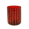 Werner Voß Wasser, Saft Und Longdrink>Trinkglas Dotty rot 8x10cm 400ml