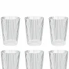 Stelton Barzubehör>Trinkgläser 6St - Pilastro 0,24L Clear
