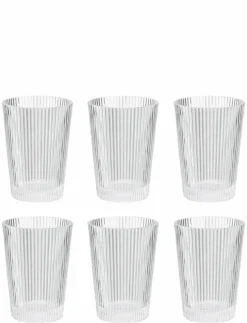 Stelton Barzubehör>Trinkgläser 6St - Pilastro 0,24L Clear