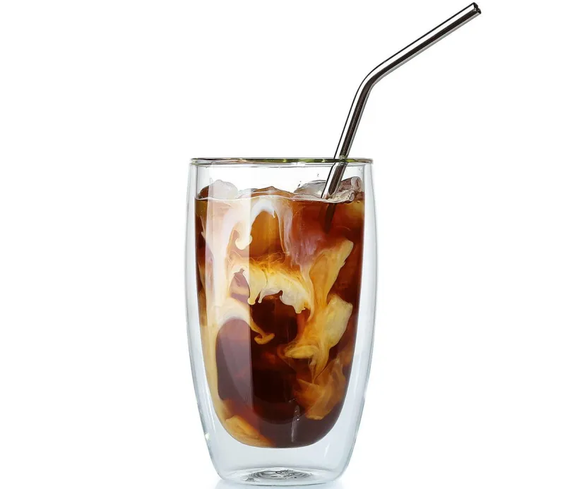 Cilio Barzubehör>Trinkhalme STEEL, gebogen