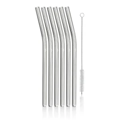 WMF GmbH Barzubehör>Trinkhalm-Set Baric Glas 6-teilig mit Reinigungsbü