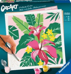 Ravensburger Malen Und Zeichnen>Tropical Plants - Malen nach Zahlen