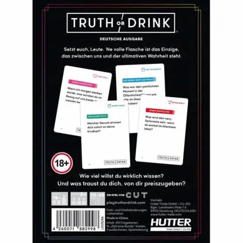 Huch! Familien- Und Gesellschaftsspiele>Truth or Drink