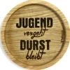 Holzpost Barzubehör>Untersetzer aus EICHE Jugend