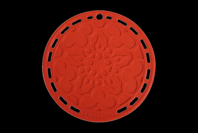 Le Creuset Zubehör Und Ersatzteile>Untersetzer Tradition Kirschrot