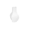 Meissener Porzellan Henkelbecher>Vase 25,5 cm eckig Weiss