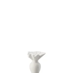 Rosenthal Vasen>Vase, 10 cm, Falda / Weiß matt