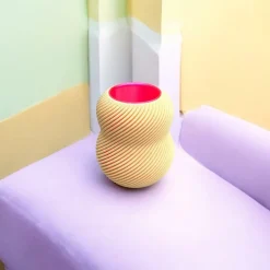 Pink Stories Vasen>Vase Bloom 100% "Vanilla"