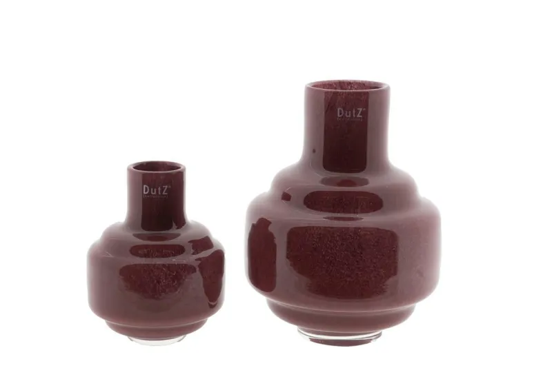 Dutz Collection Vasen>Vase Urtil 19x16cm Cranberry