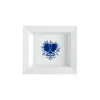 Meissener Porzellan Schalen>Vide-Poche 21x18,5 cm Blue Passion