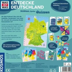 Kosmos Familien- Und Gesellschaftsspiele>WAS IST WAS - Entdecke Deutschland