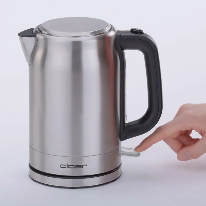 Cloer Elektro Wasserkocher>Wasserkocher Inox 1,7L Cloer 4529