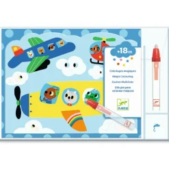 Djeco Malen Und Zeichnen>Wassermalen: Im Himmel versteckt
