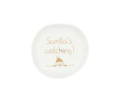 Räder Weihnachten>Weihnachtsschälchen Santa's Watching D.10,5cm H.2c